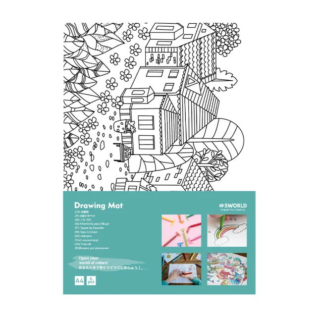 ST6366 - A4 Sách tô màu